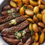 Garlic Butter Steak and Potatoes