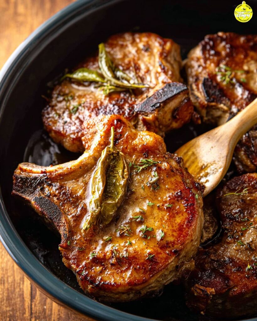 Slow-Cooked Mississippi-Style Pork Chops