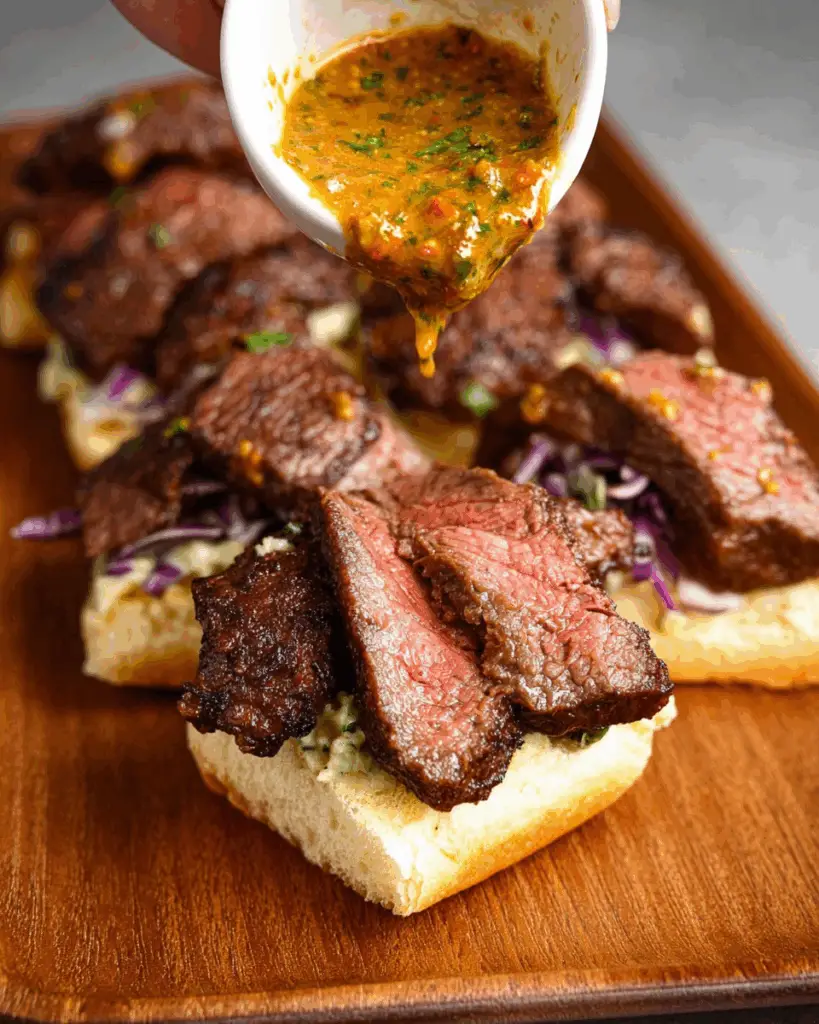 Cowboy Butter Steak Sliders