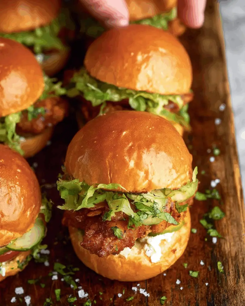 Nashville Hot Chicken Sliders