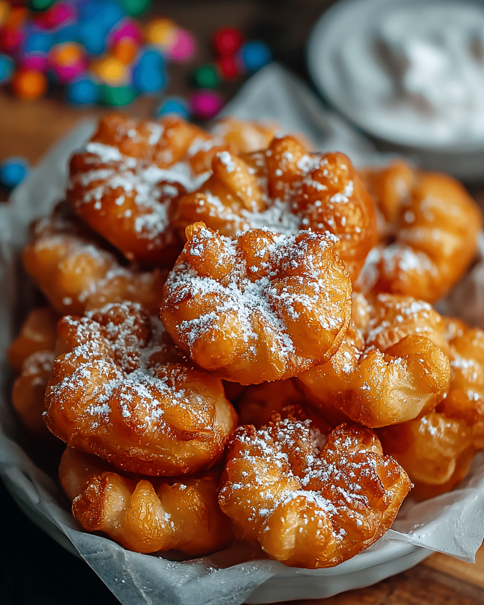 Funnel Cake Donuts