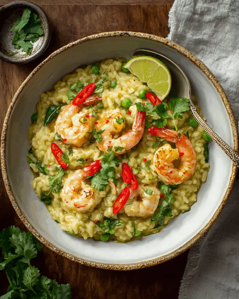 Thai Green Curry Risotto