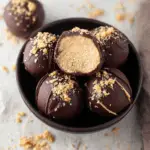 Chocolate Peanut Butter Cheesecake Balls