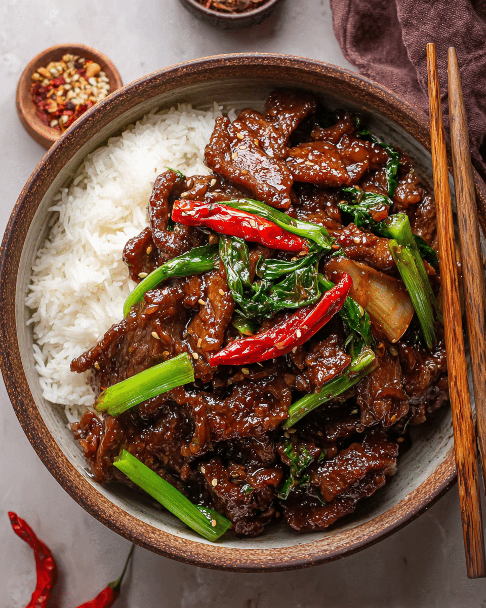 Mongolian Beef