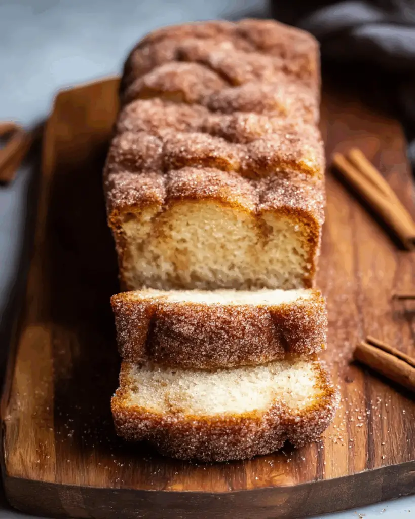 Cinnamon Sugar Donut Bread