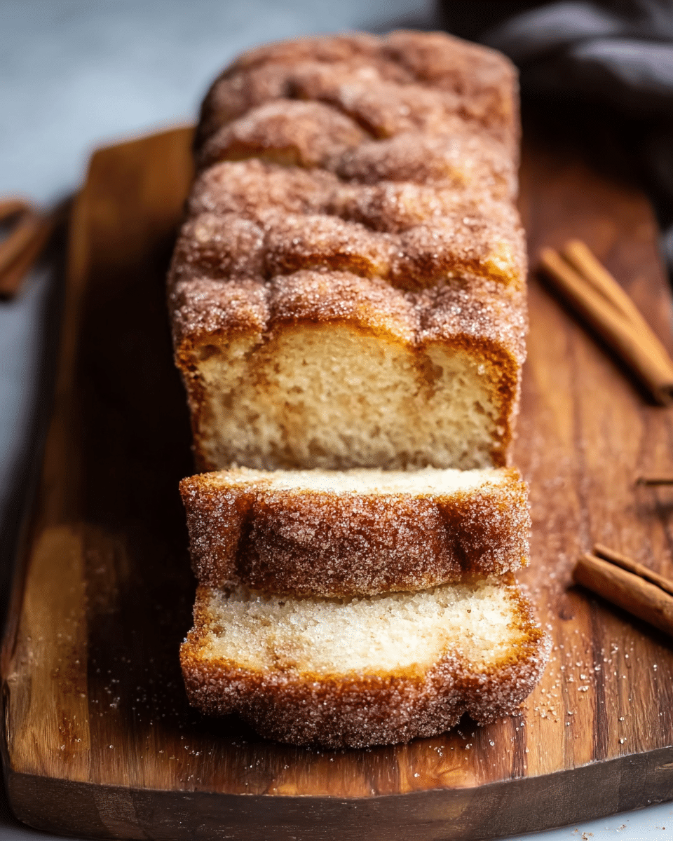 Cinnamon Sugar Donut Bread