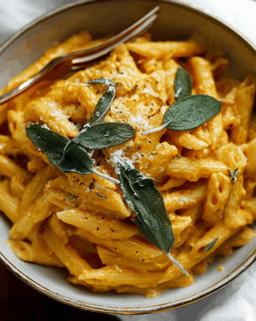 Creamy Pumpkin Sage Pasta