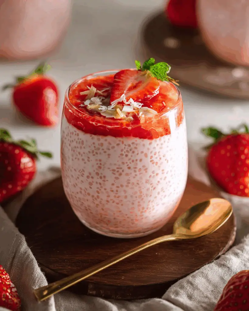 Strawberry Sago Delight