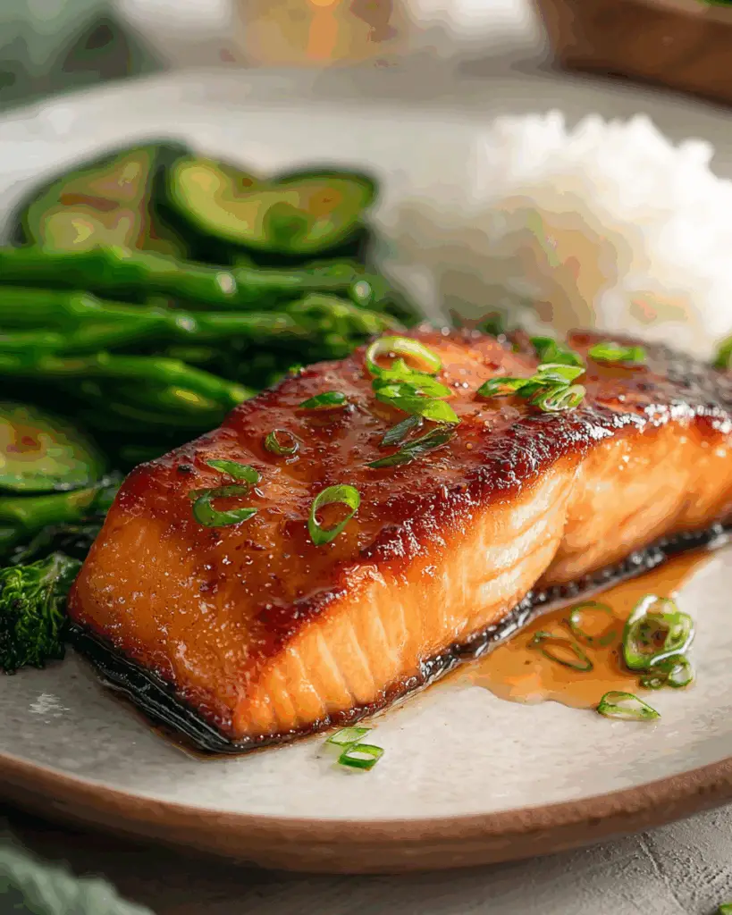 Miso Glazed Salmon