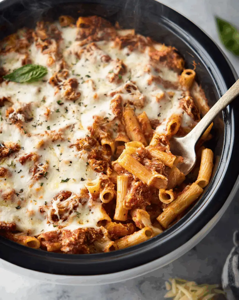 Crockpot Baked Ziti