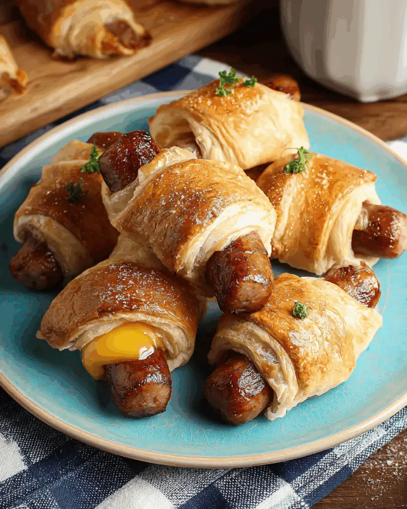 Breakfast Pigs in a Blanket