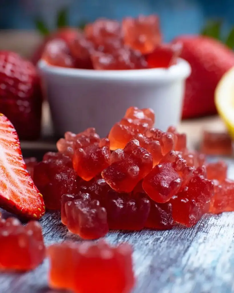Strawberry Gummy Bears