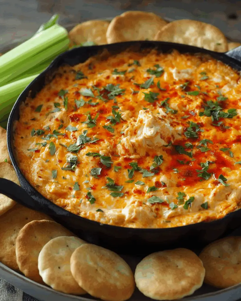 Easy Buffalo Chicken Dip