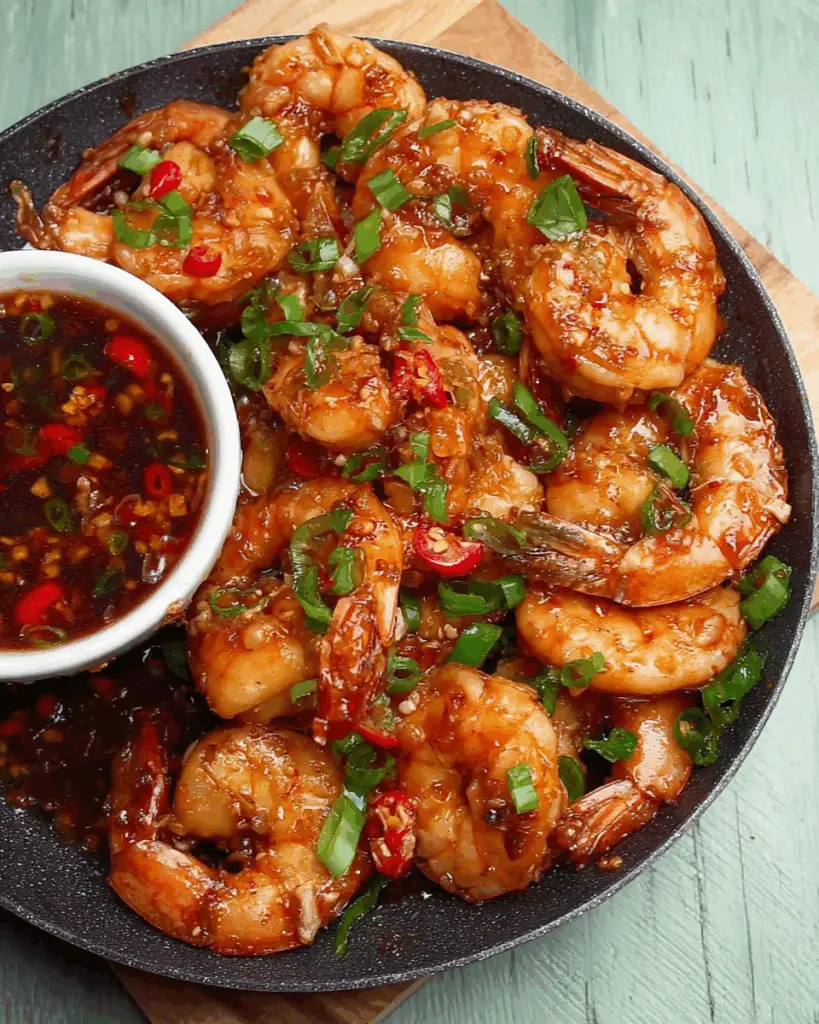 Sweet and Spicy Shrimp
