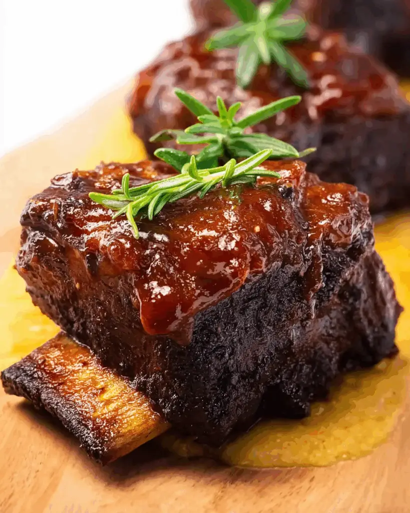 BBQ Bourbon Short Ribs