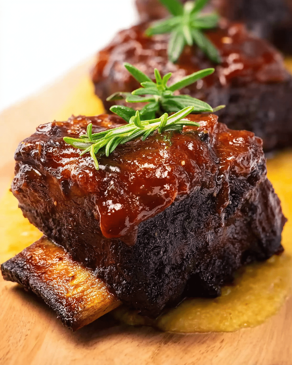 BBQ Bourbon Short Ribs