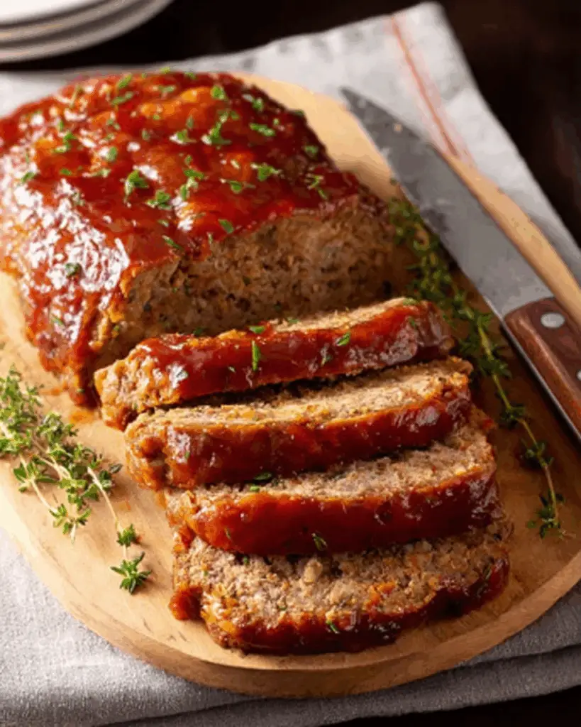 Home-Style Glazed Meatloaf