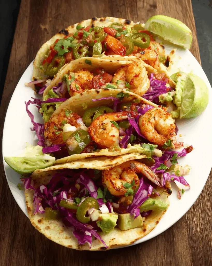 Grilled Spicy Shrimp Tacos
