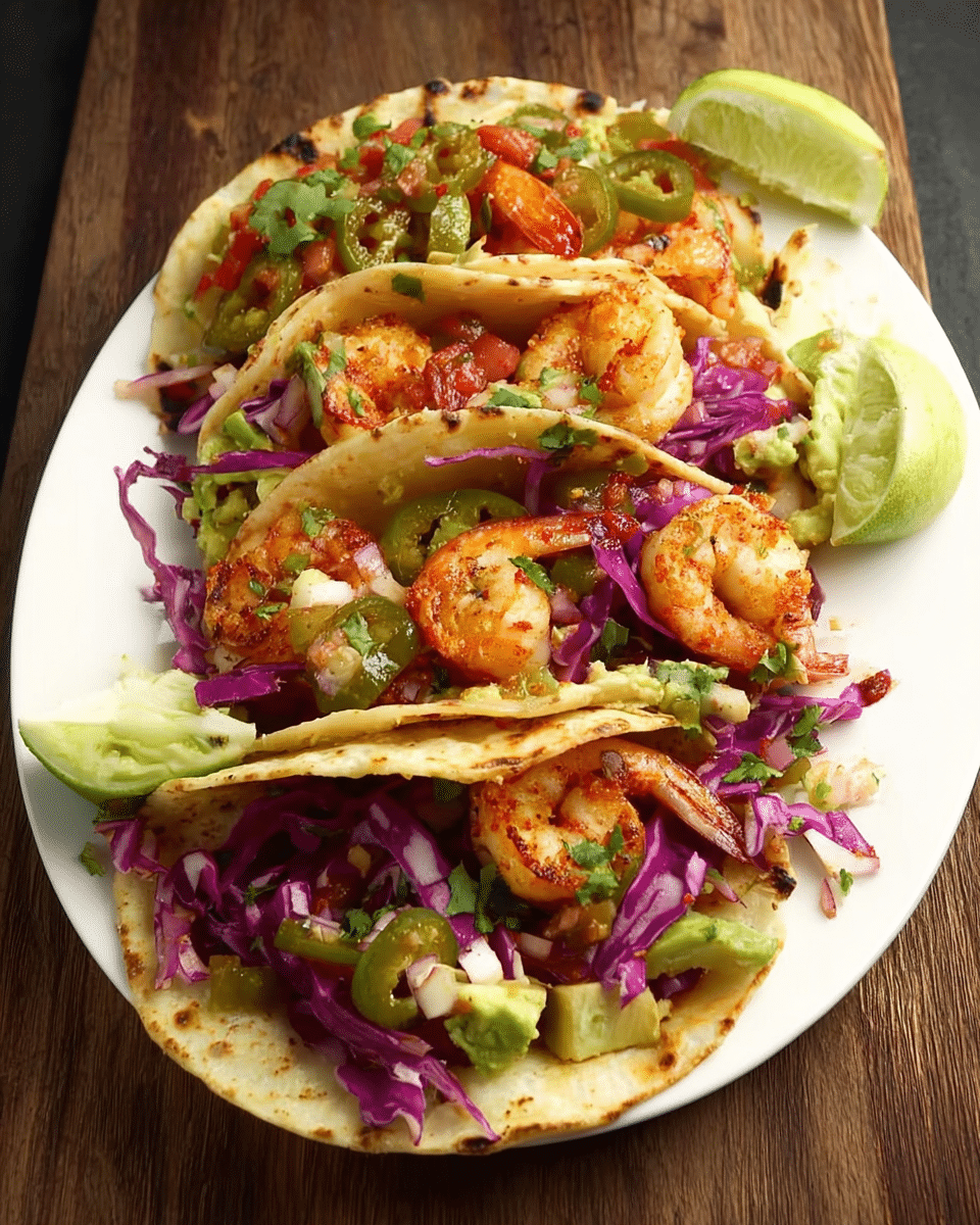 Grilled Spicy Shrimp Tacos