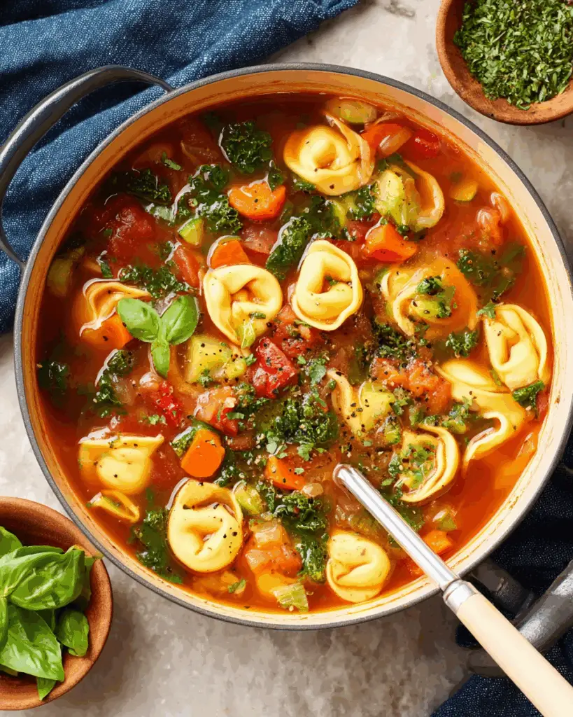 Tortellini Vegetable Soup
