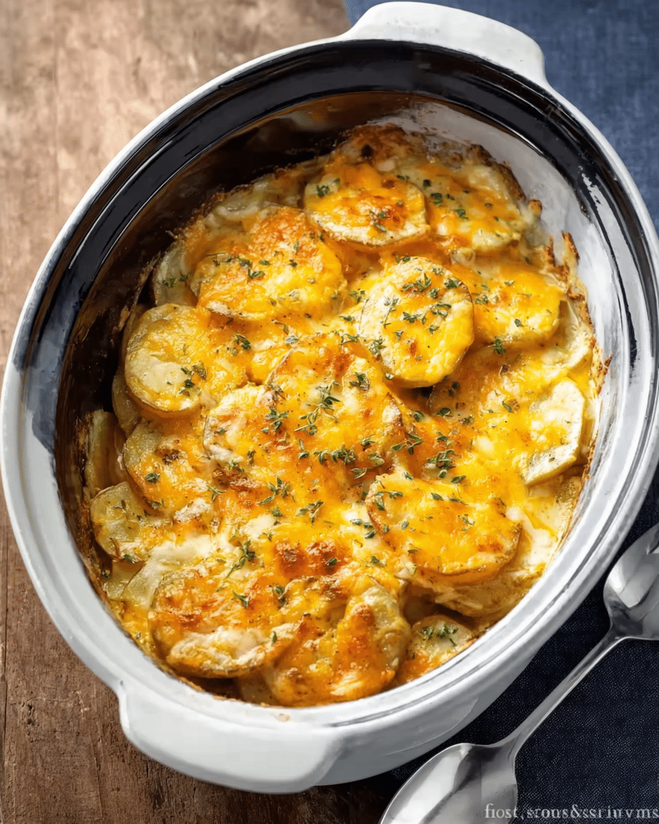 Slow-Cooker Scalloped Potatoes