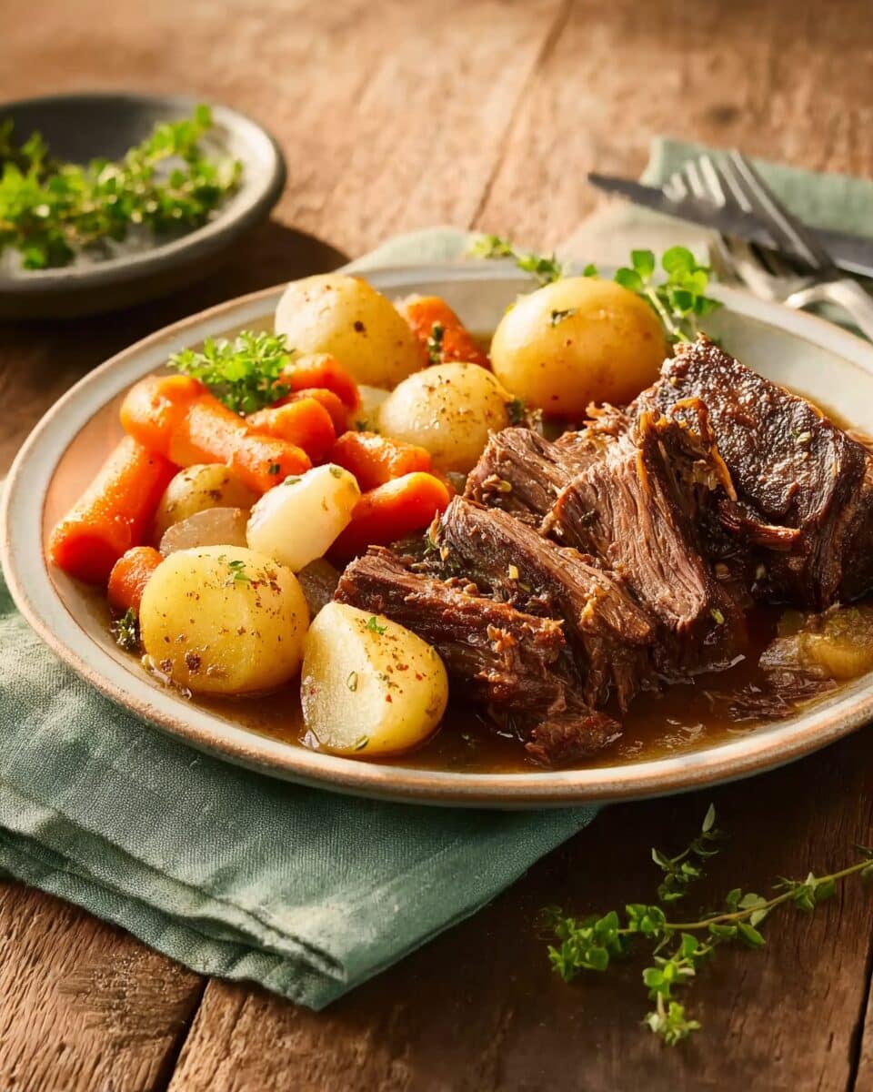 Marie's Easy Slow Cooker Pot Roast