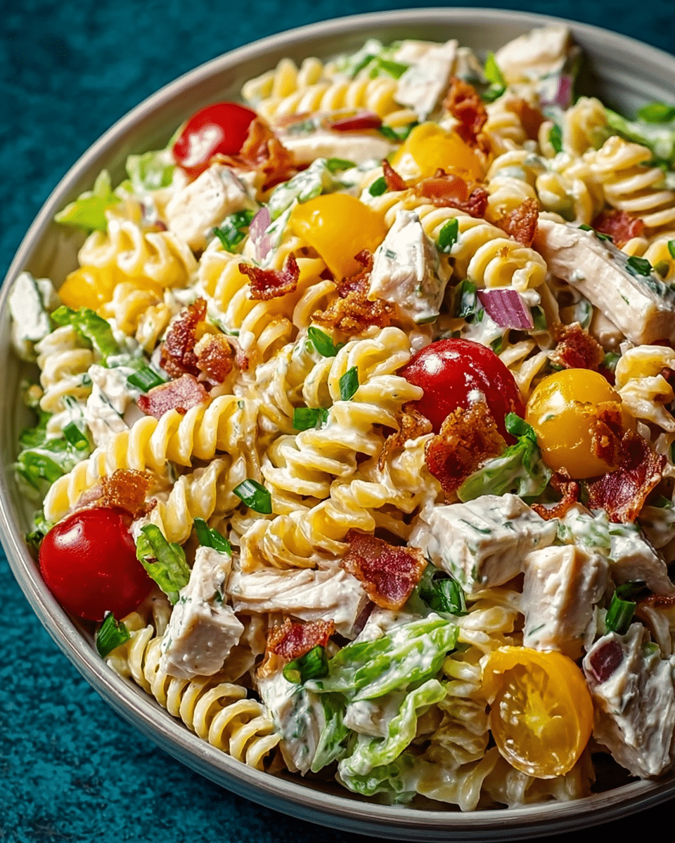 Club Sandwich Pasta Salad