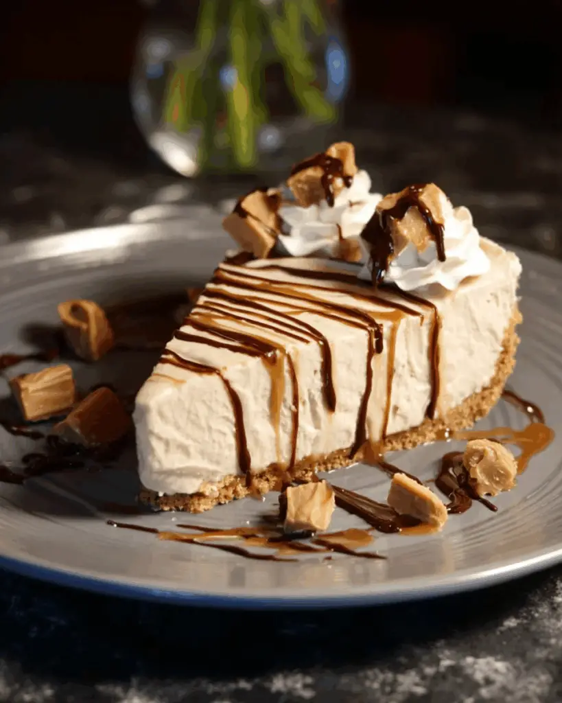 No Bake Peanut Butter Pie