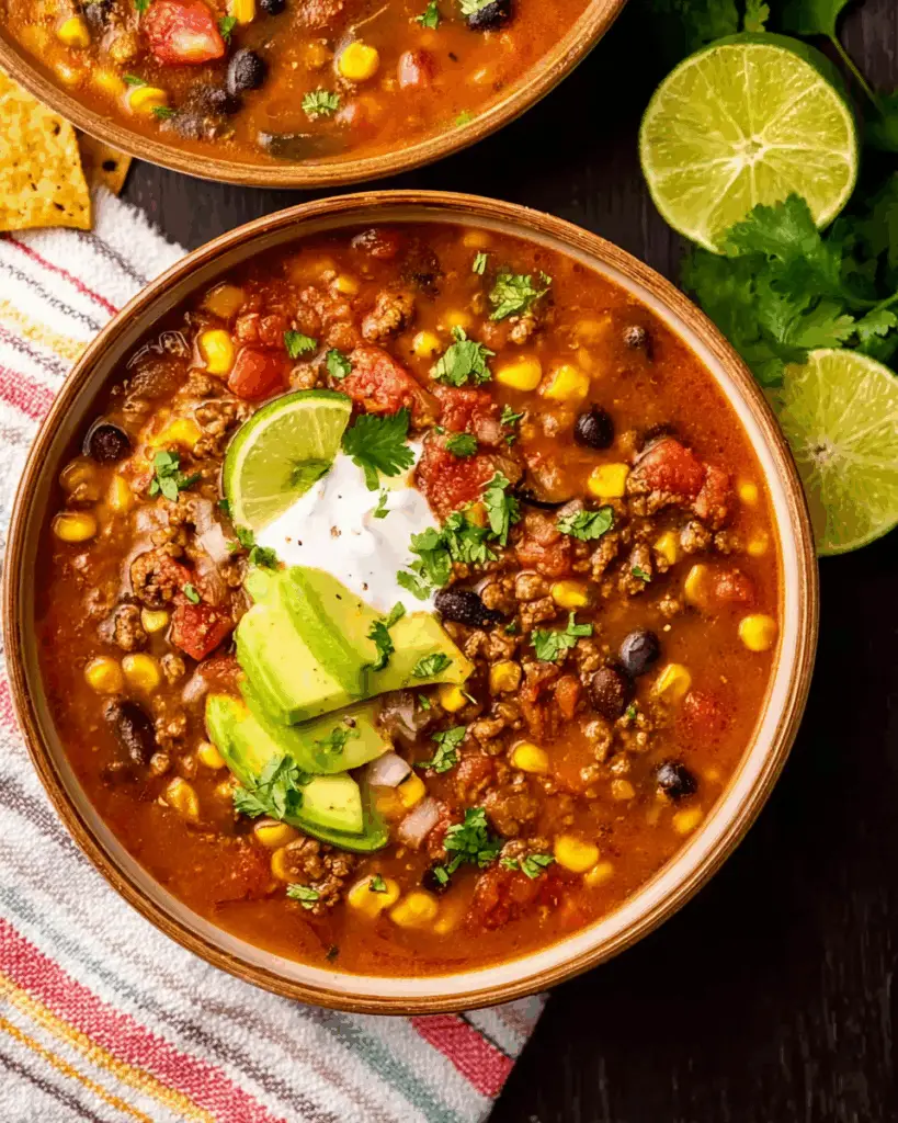 Stovetop Taco Soup