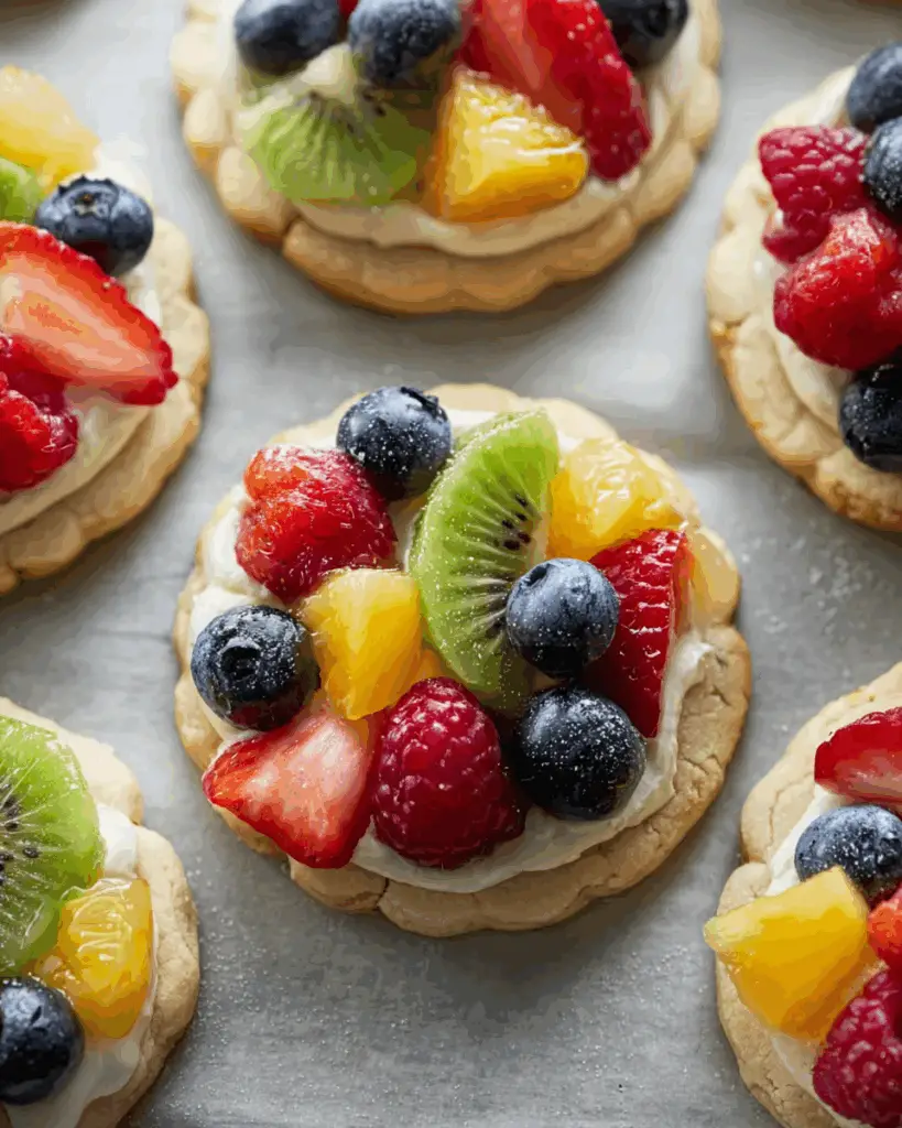 Fruit Pizza Cookies