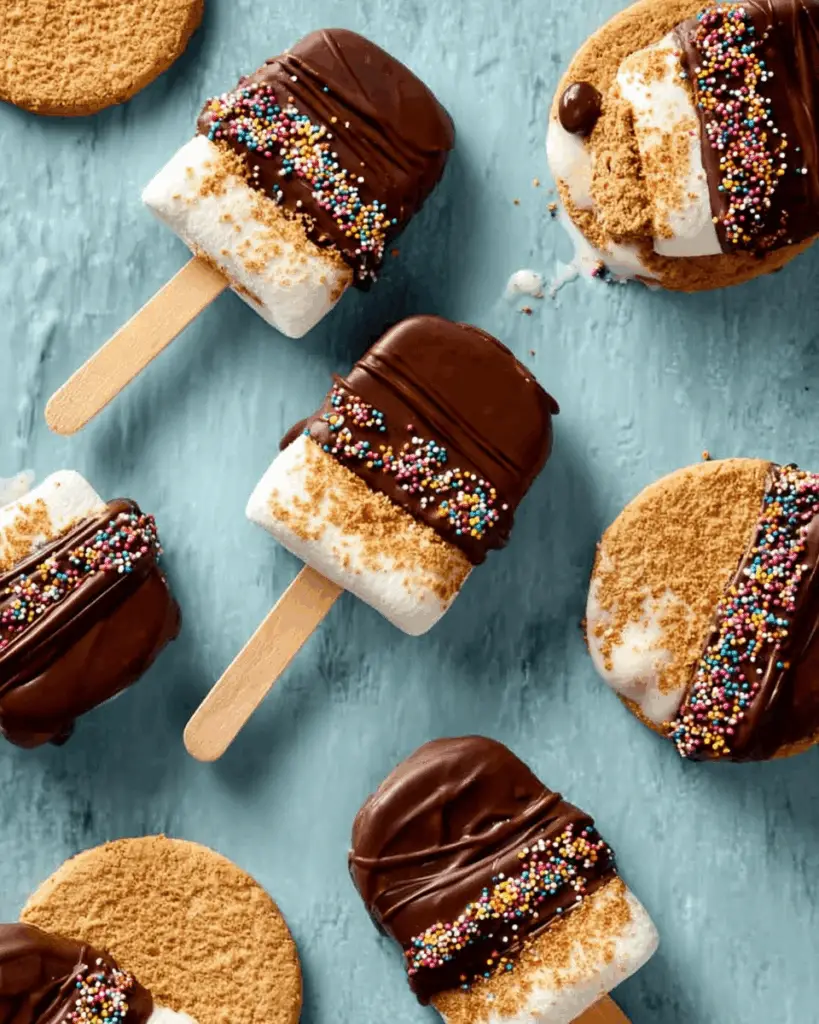 Maria’s S’mores Pops