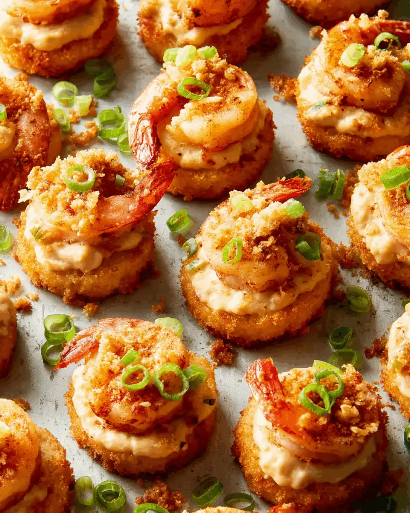 Cheesy Shrimp & Grits Bites