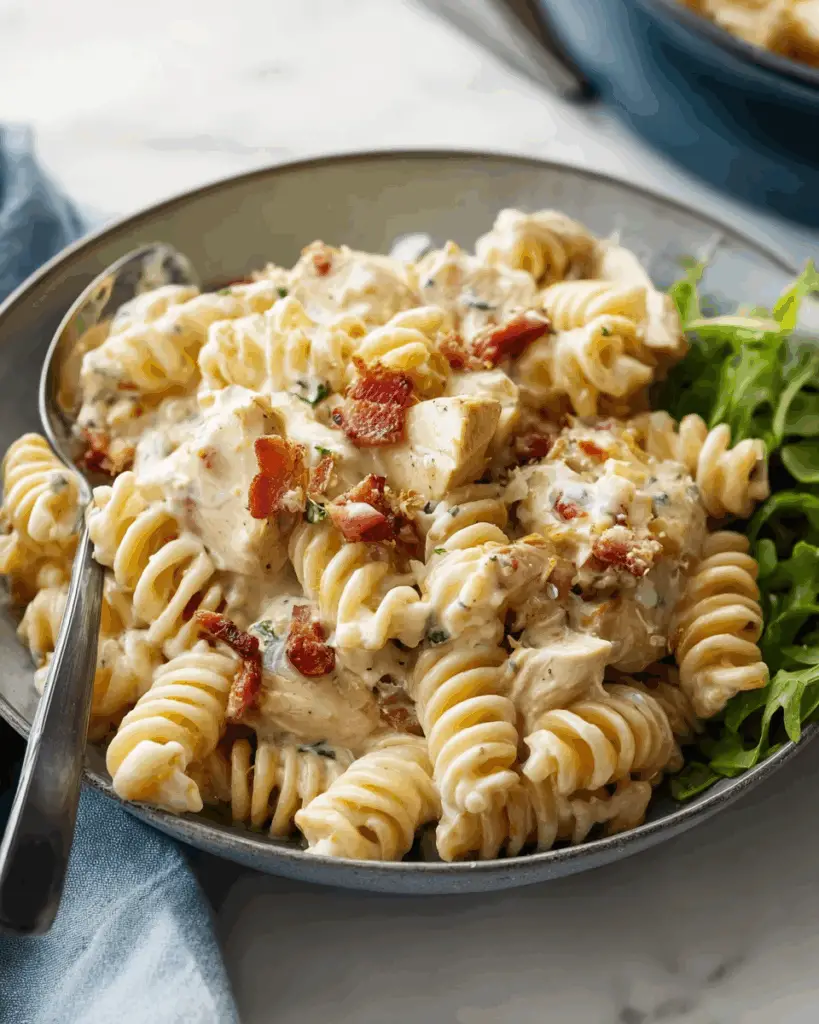 Chicken Bacon Ranch Pasta