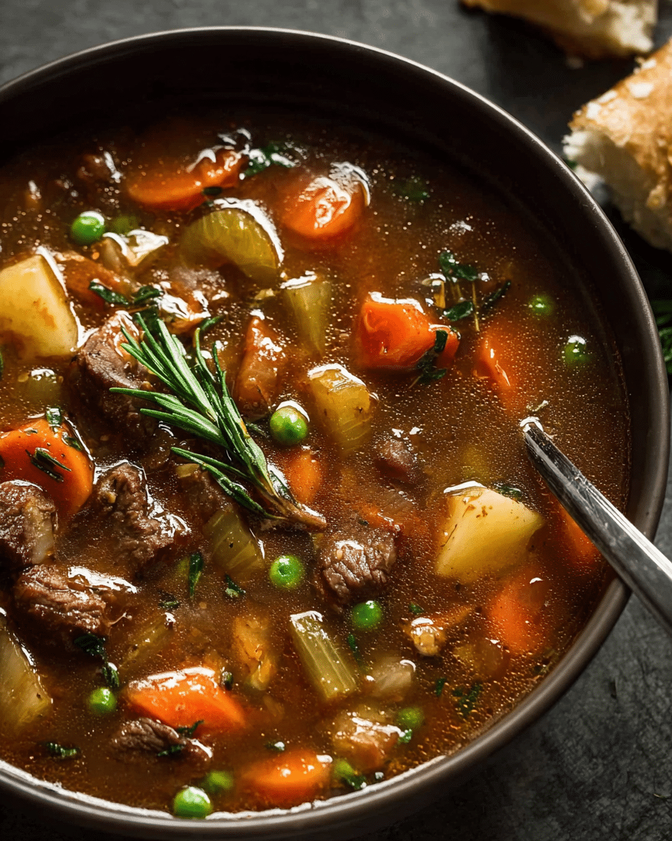 Hearty Vegetable Beef Soup