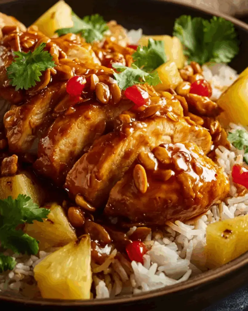 Pineapple Chicken and Rice