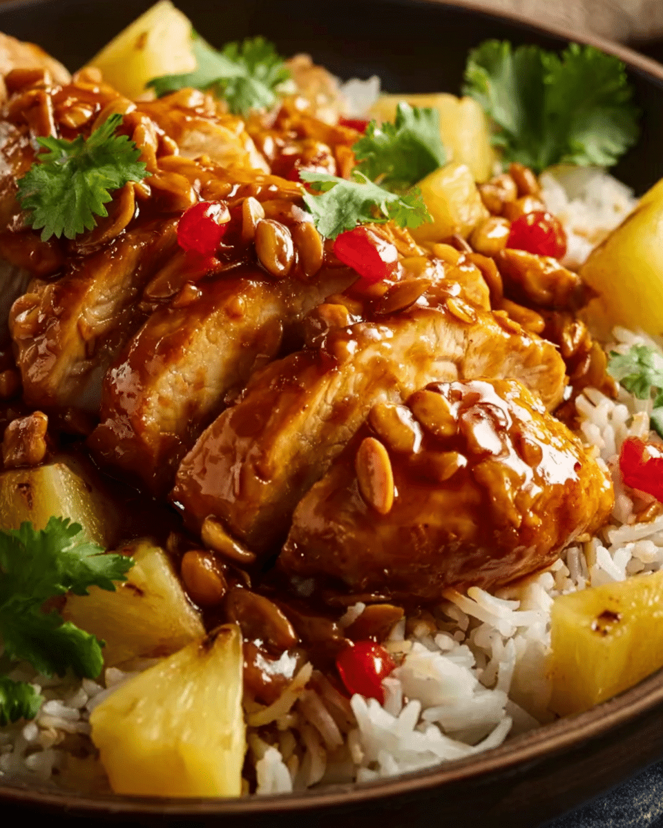 Pineapple Chicken and Rice