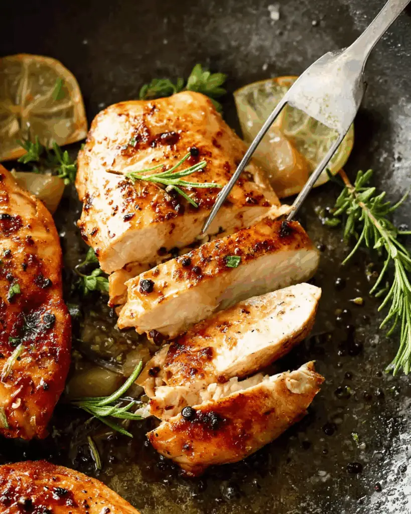 Juicy Pan-Seared Chicken Breast