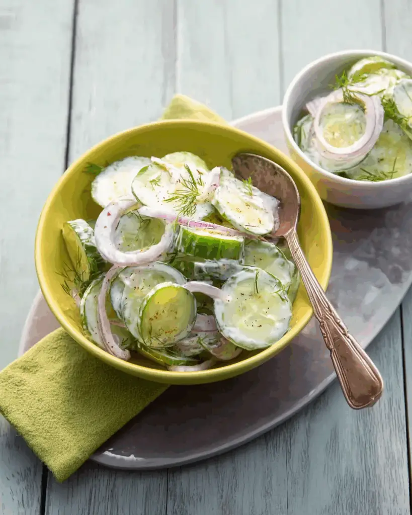 Creamy Cucumber Salad