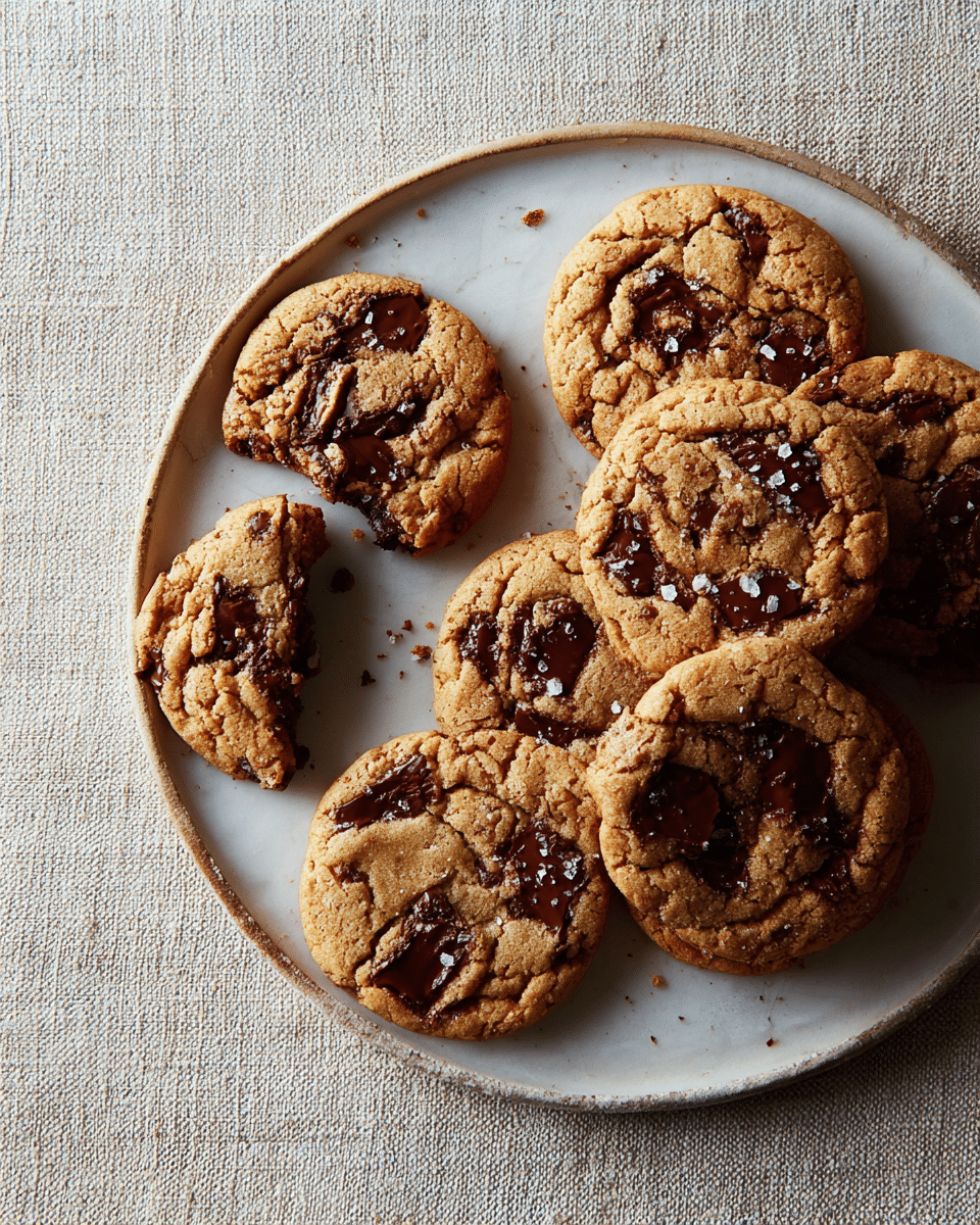 Ovenly’s Vegan Salted Chocolate Chip Cookies
