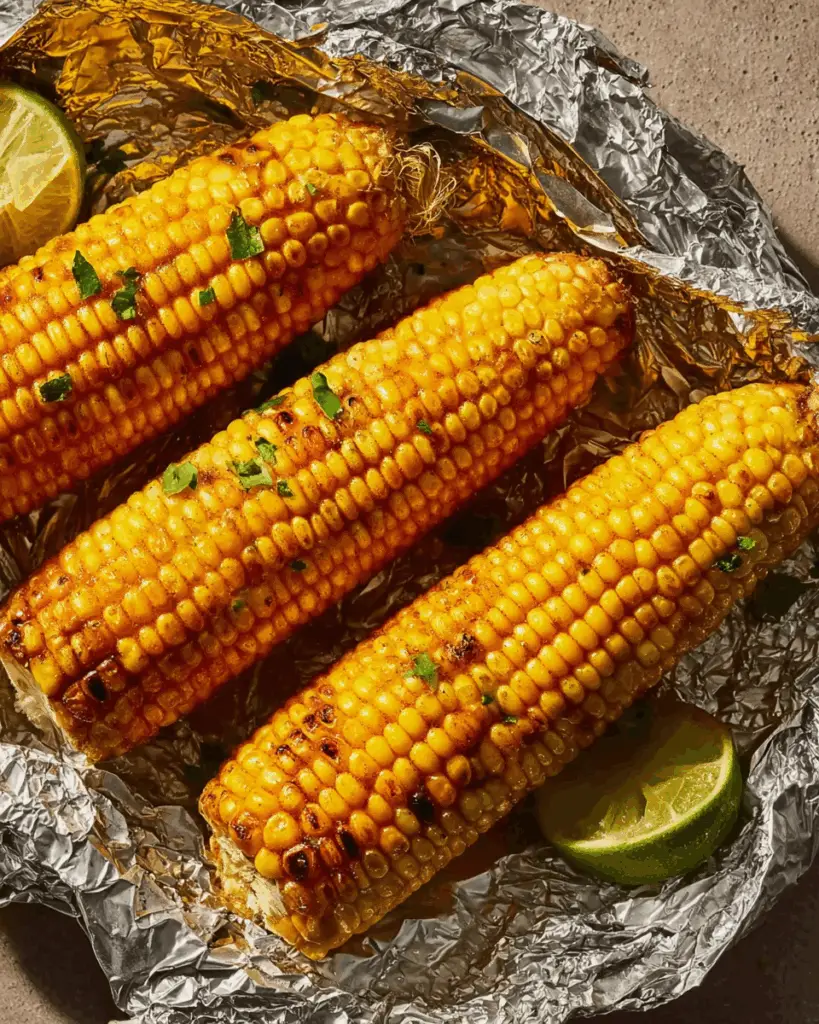Grilled Corn on the Cob in Foil