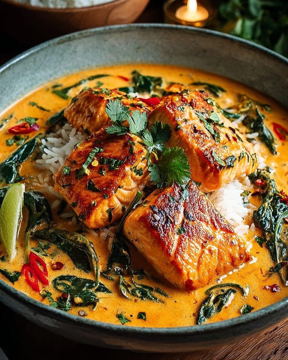 Coconut Salmon Curry
