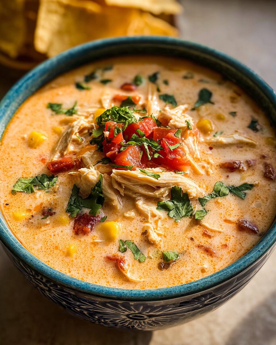 Creamy Southwest Chicken Soup