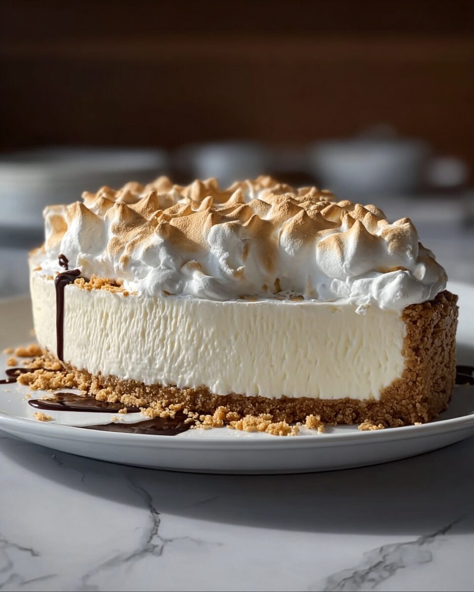 Marshmallow Whip Cheesecake