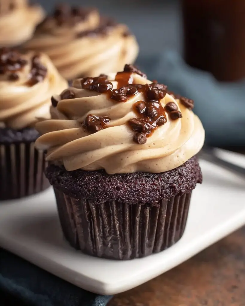Mocha Cupcakes with Coffee Frosting