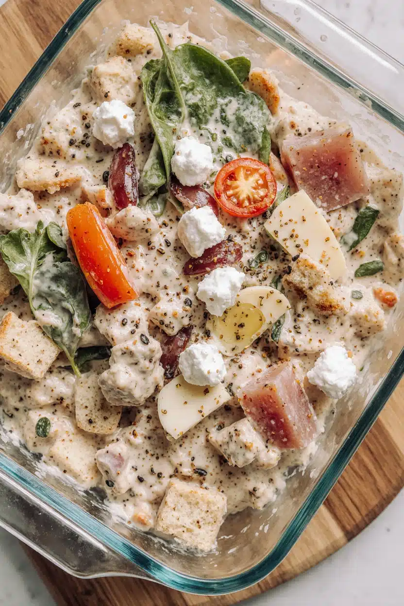Italian Grinder Chicken Salad