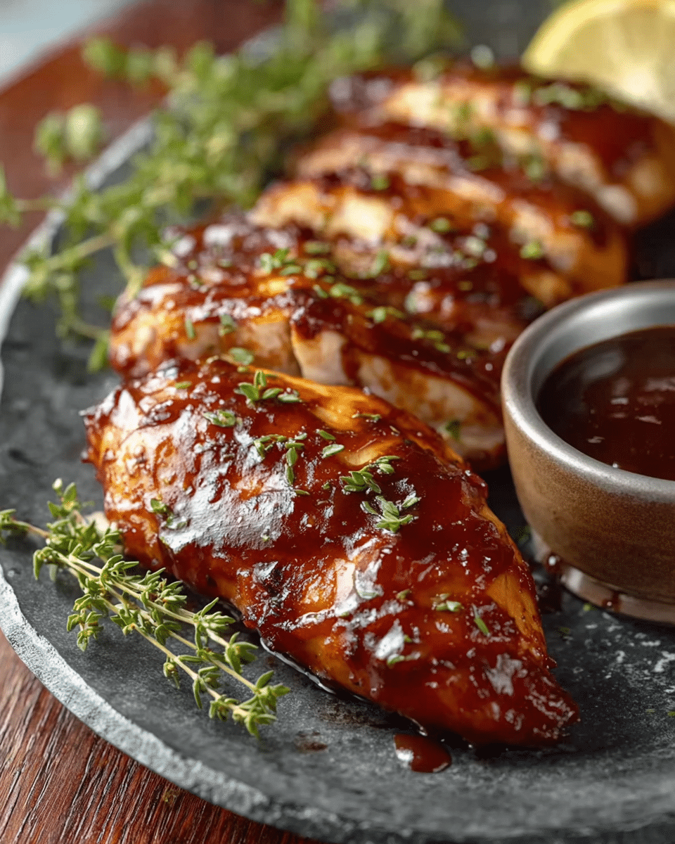 Baked BBQ Chicken Breast