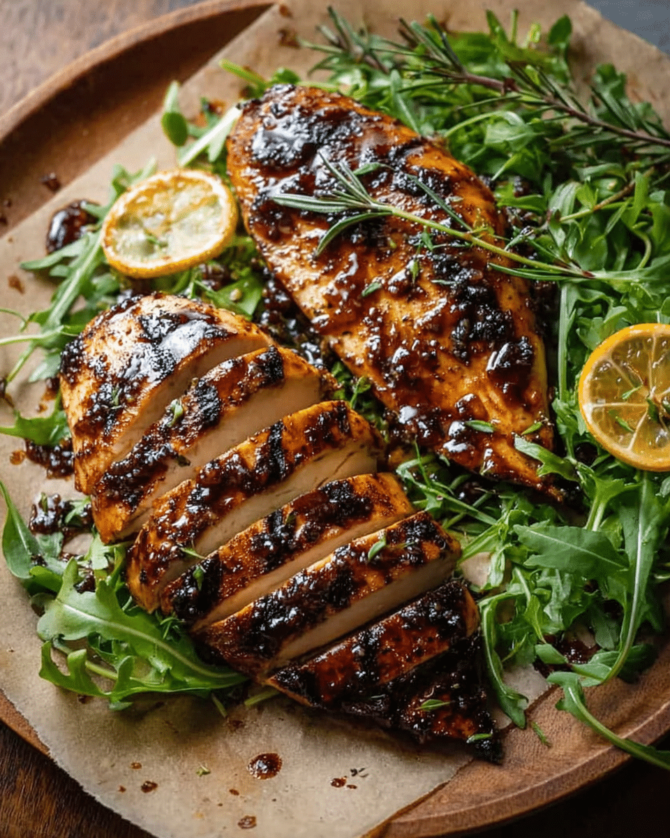 Balsamic Glazed Chicken Breast