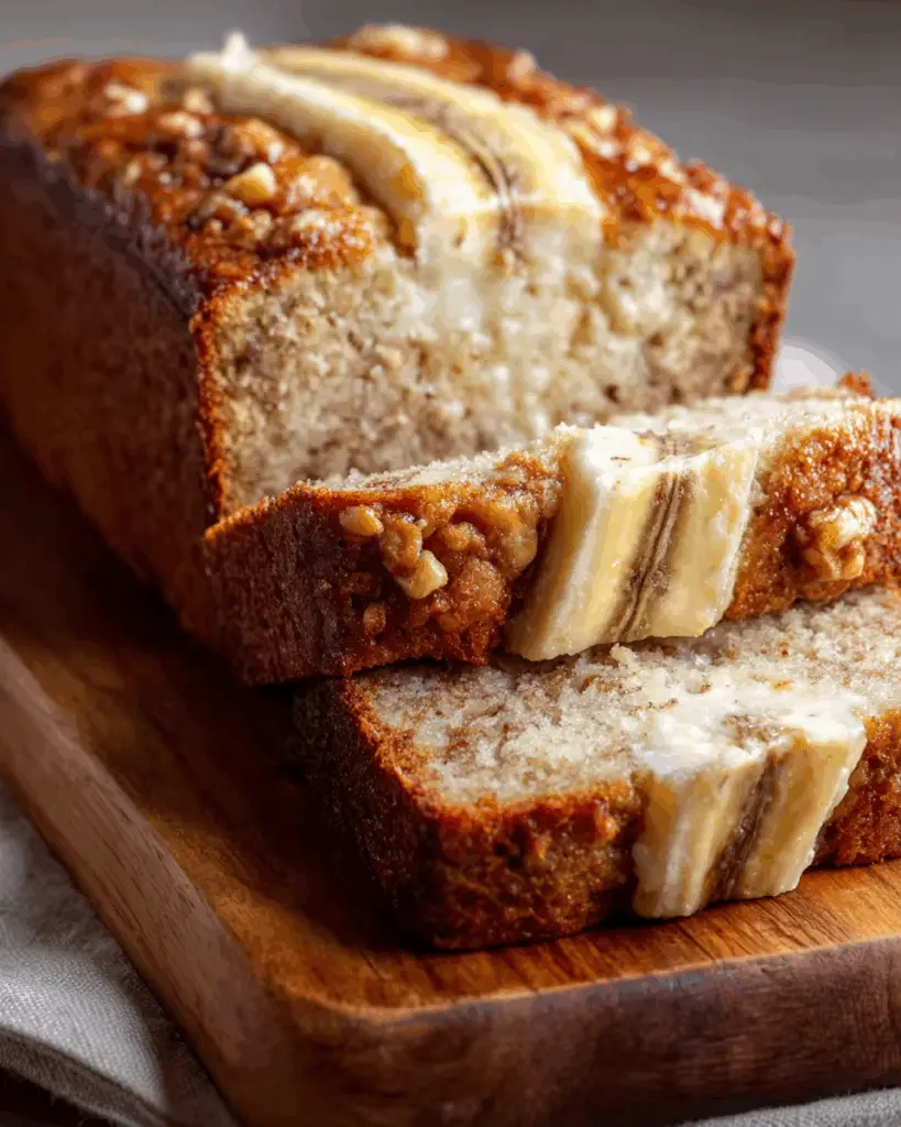 Cream Cheese Banana Bread