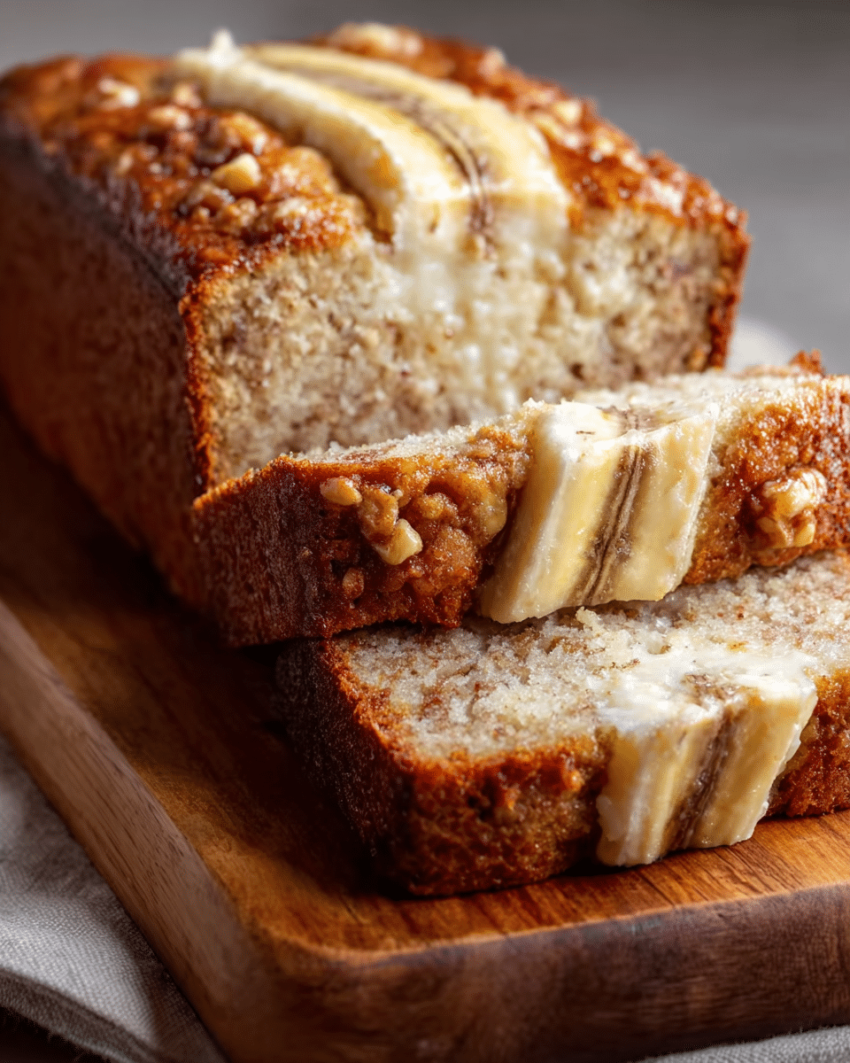 Cream Cheese Banana Bread