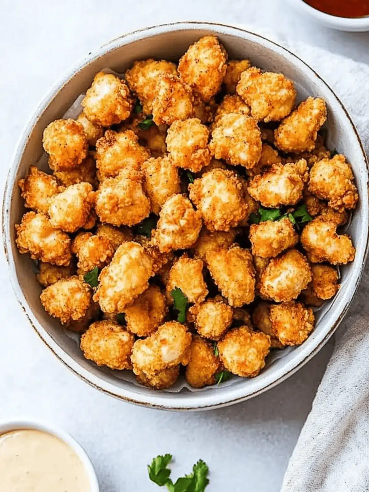 Air Fryer Popcorn Chicken